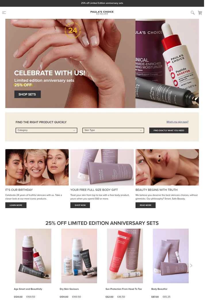 Paula's Choice UK 公式ウェブサイト: Paula's Choice UK