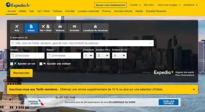 Expedia France: 世界最大のオンライン旅行会社