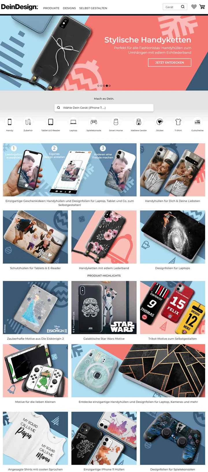 DeinDesign Germany: 自分だけのスマホケースをデザインしよう