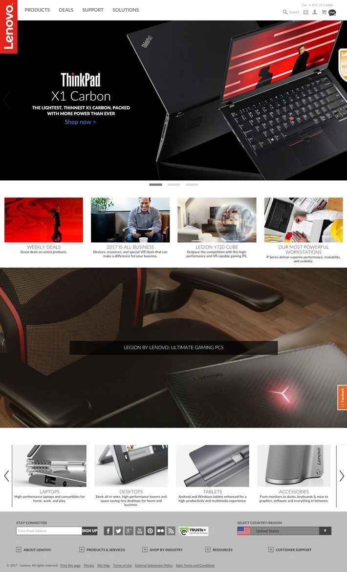 Lenovo US 公式ストア: Lenovo USA