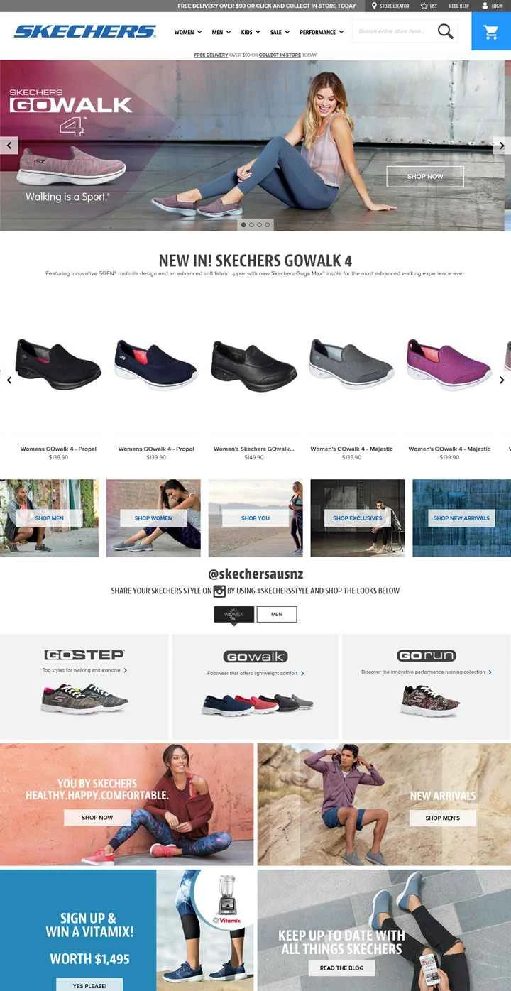 スケッチャーズ ニュージーランド公式サイト: SKECHERS New Zealand