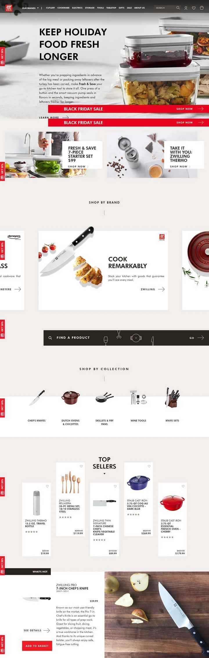 Zwilling公式USストア：ZWILLINGグループの食器と調理器具