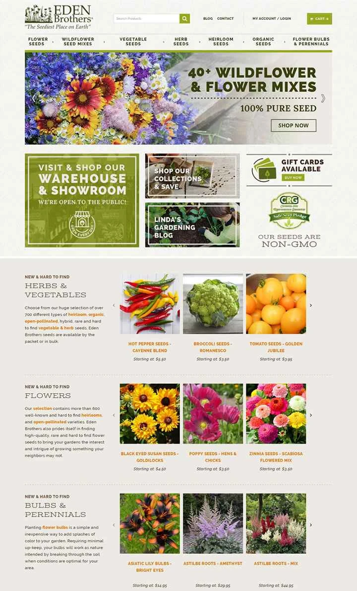 エデンブラザーズシードカンパニー（米国）