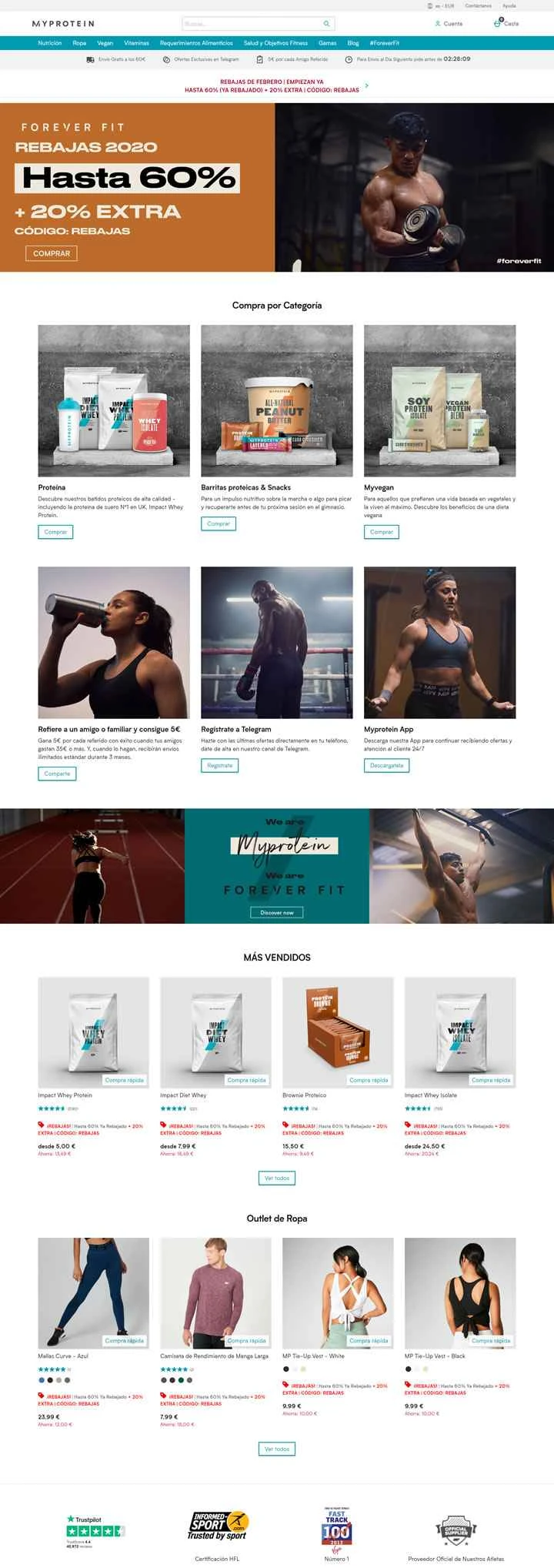 Myprotein Spain公式サイト：ヨーロッパNo.1スポーツ栄養ブランド