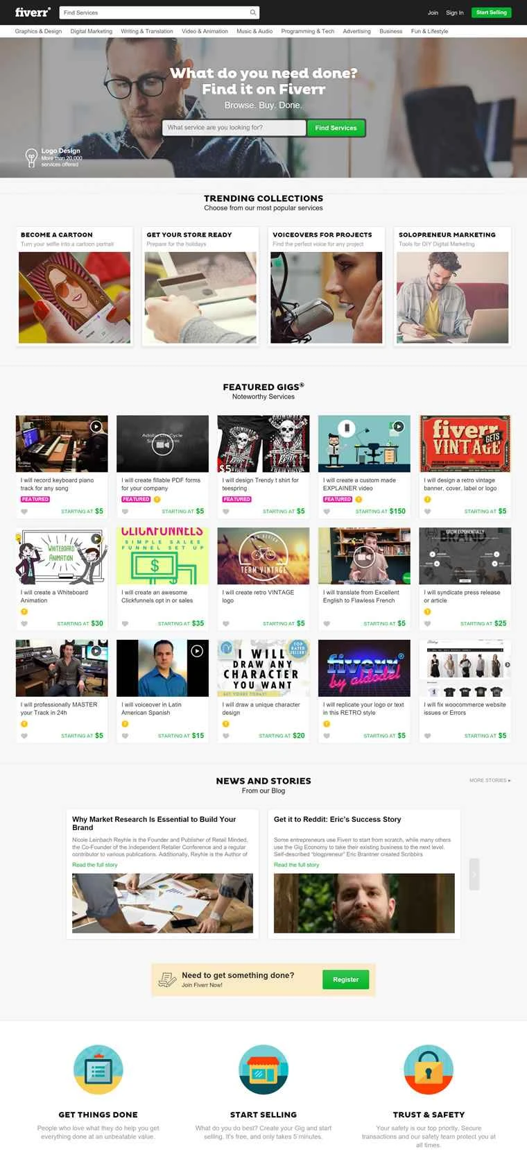 世界最大のフリーランスサービスマーケットプレイスであるFiverrは、世界中で優秀な人材を求めています。