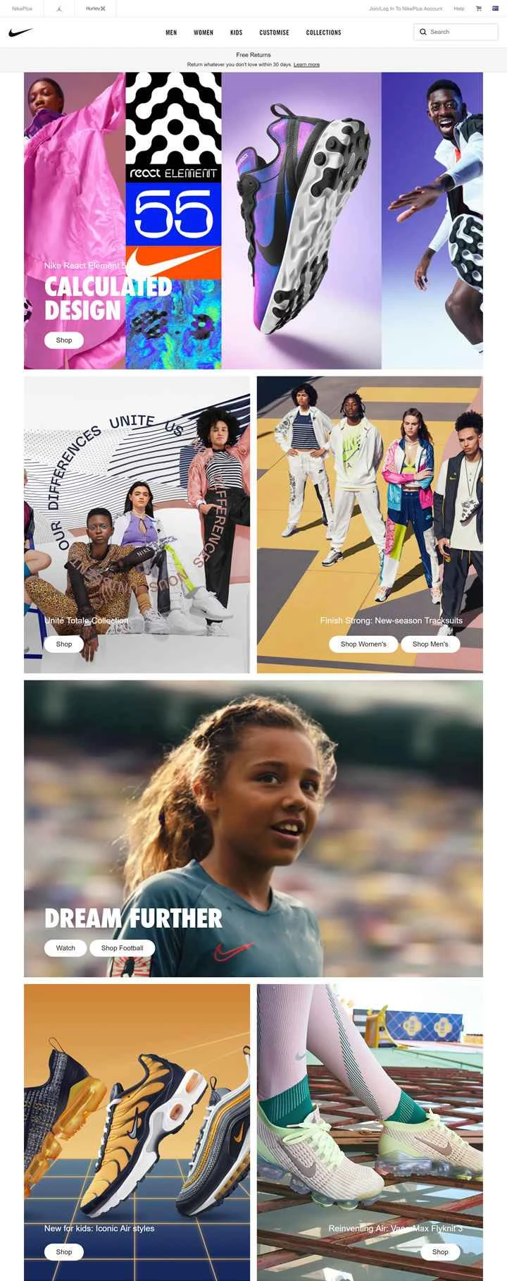 ナイキオーストラリア公式サイト：Nike.com (AU)