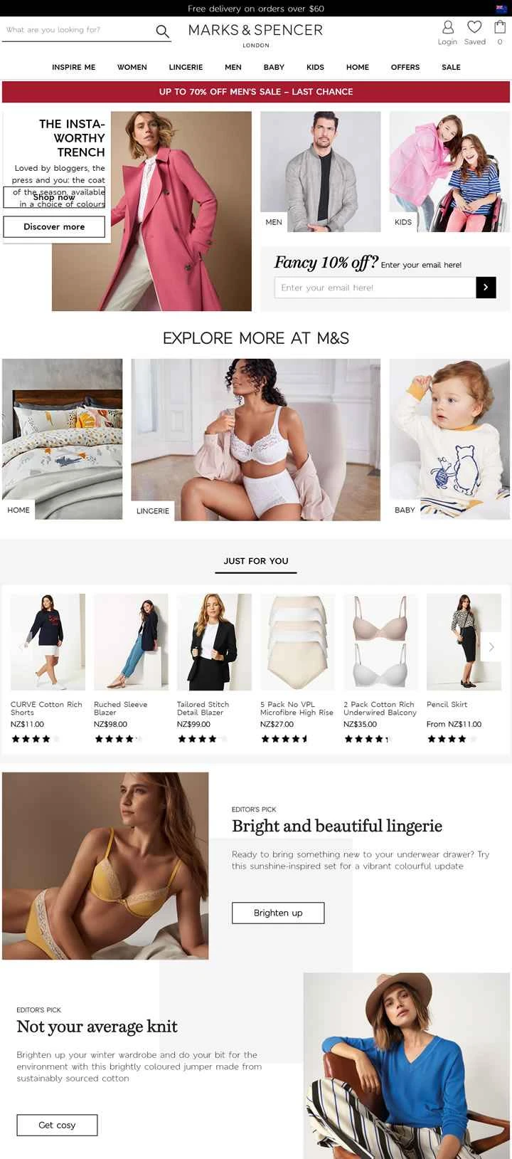 マークス＆スペンサー ニュージーランド