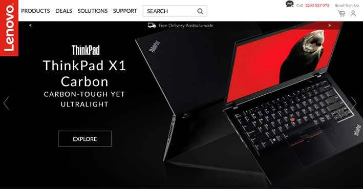 レノボ・オーストラリア公式サイト：レノボ・オーストラリア
