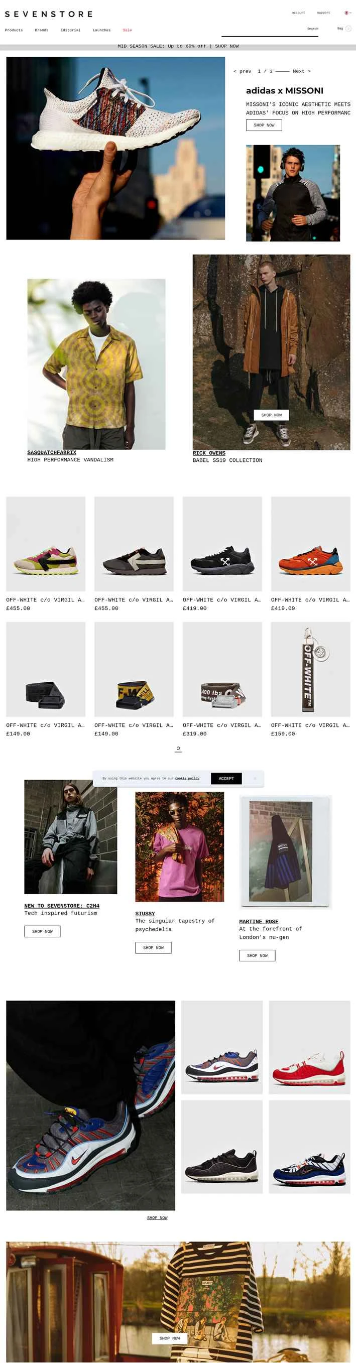 ファッション、コミュニティ、テクノロジー：SEVENSTORE