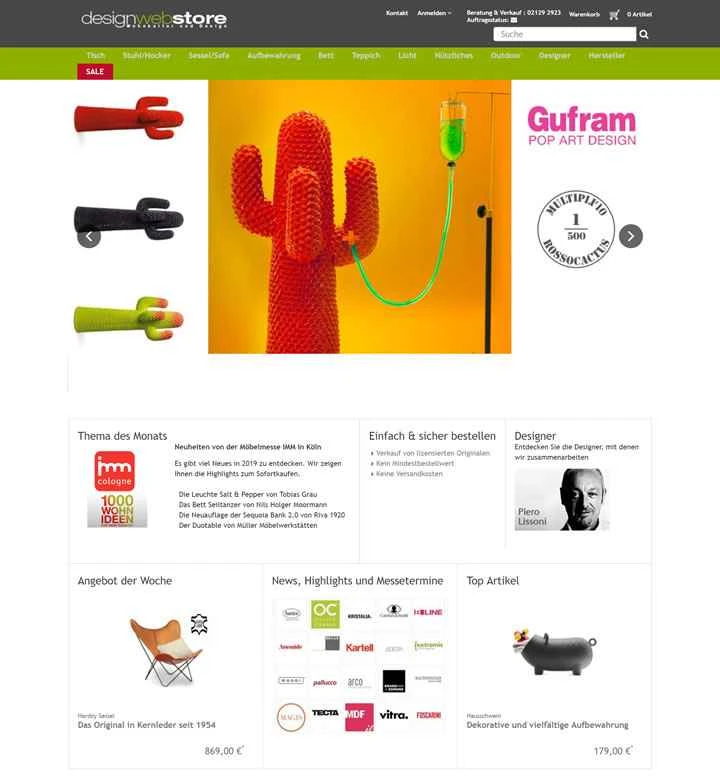 Hahn: Designathome では世界中のデザイナー家具を取り揃えています