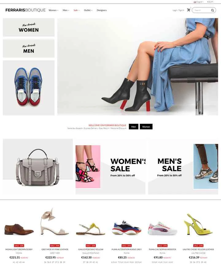 フェラーリブティックUK