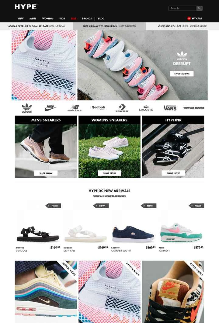 オーストラリアを代表するスニーカーストア、Hype DC