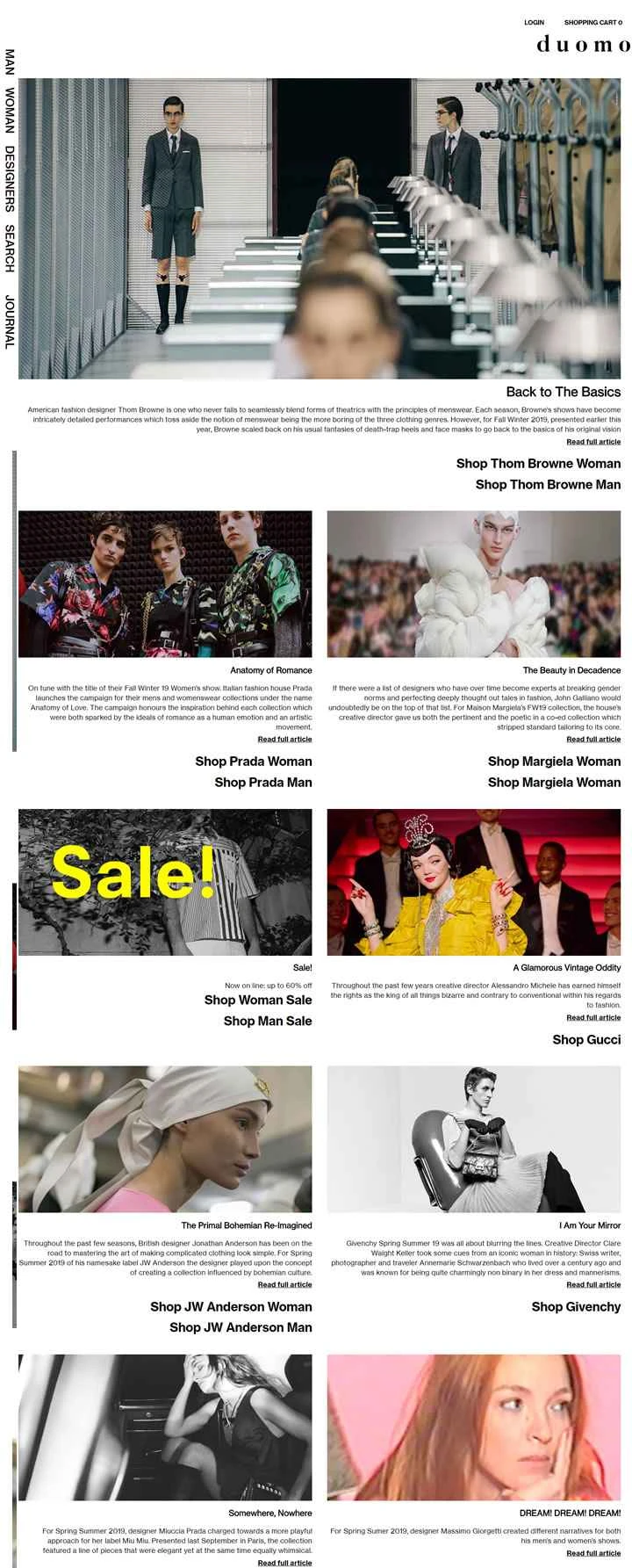 イタリアの高級小売店: ilDuomo Novara