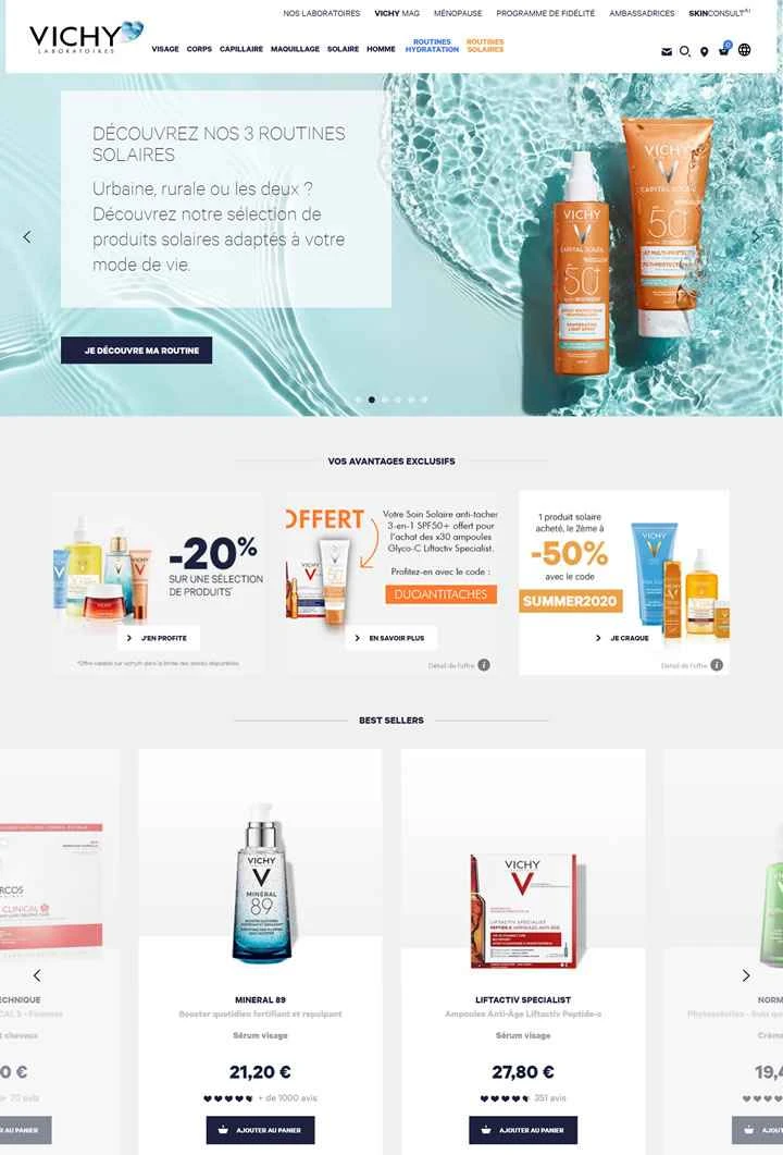 ヴィシー・フランス公式ウェブサイト: ヴィシー・フランス