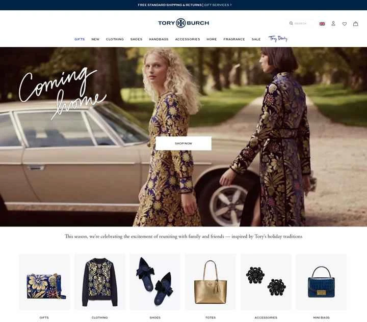 トリー・バーチ UK 公式サイト: アメリカのファッションライフスタイルブランド