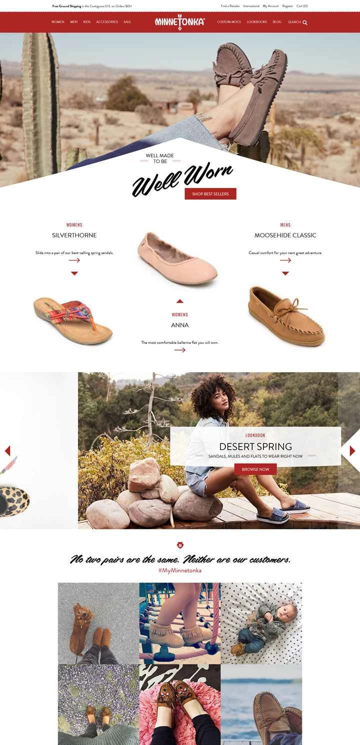 ミニチュアタンカソフトレザーシューズ：ミネトンカモカシン