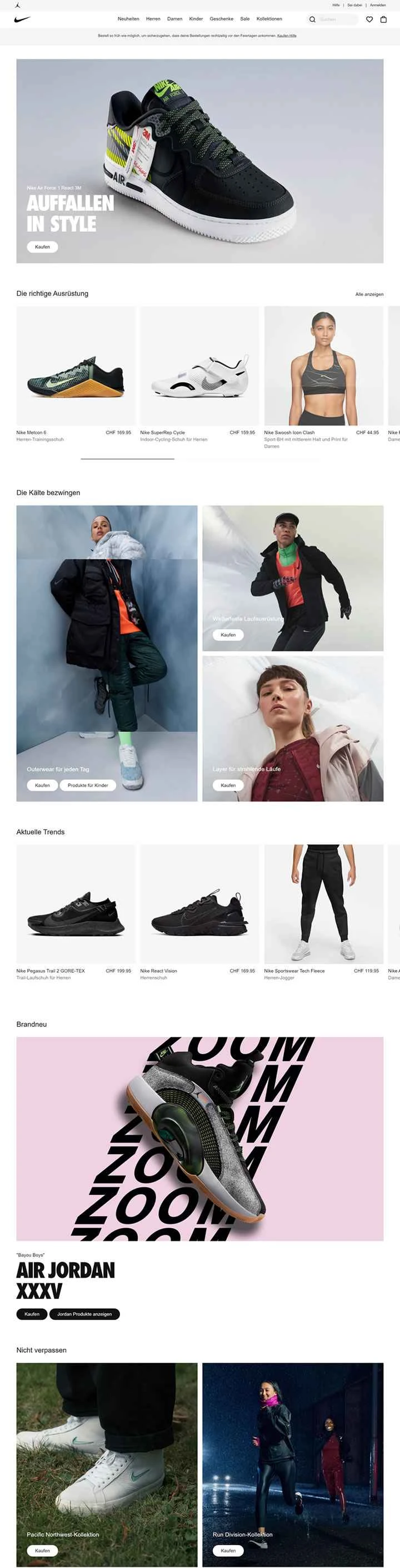 ナイキ スイス公式サイト: Nike CH