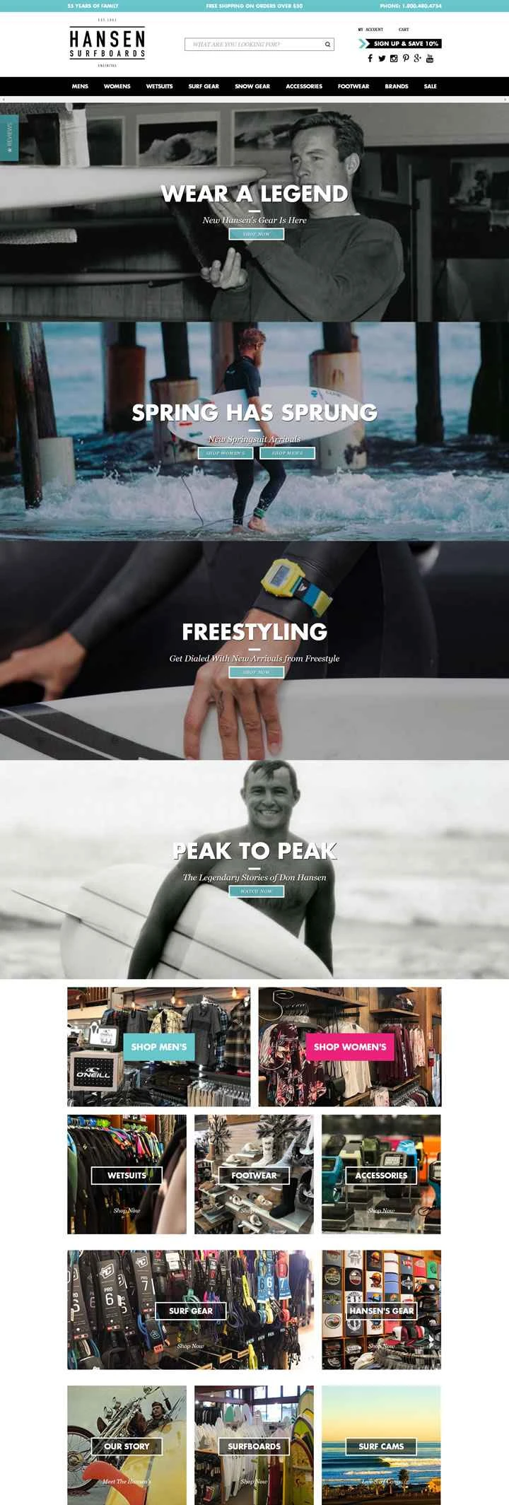 ハンセンサーフボード