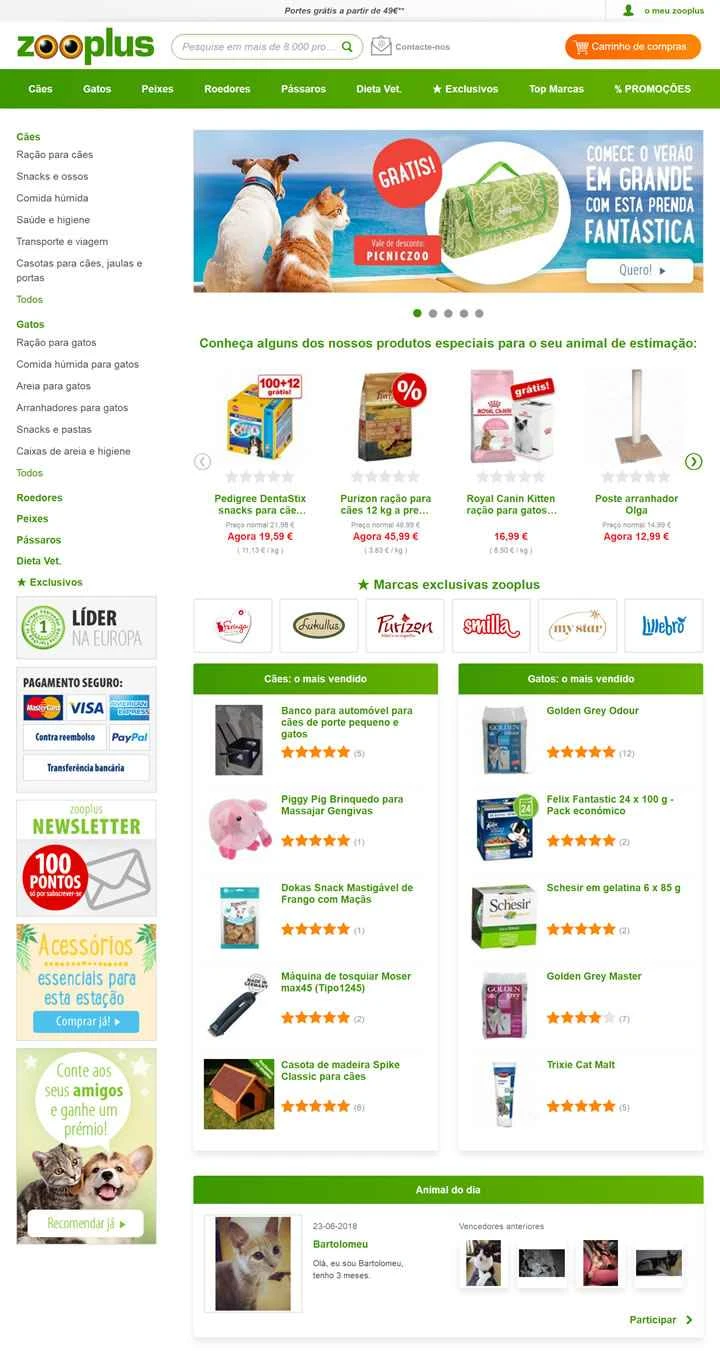 Zooplus Portugal: ヨーロッパを代表するオンラインペットショップ