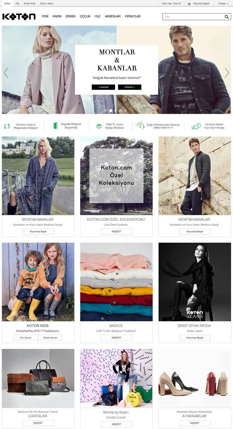 トルコを代表するファッションブランド、コトン。