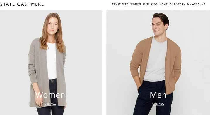 ステート・カシミア公式ウェブサイト：持続可能なモンゴル産カシミアを半額で