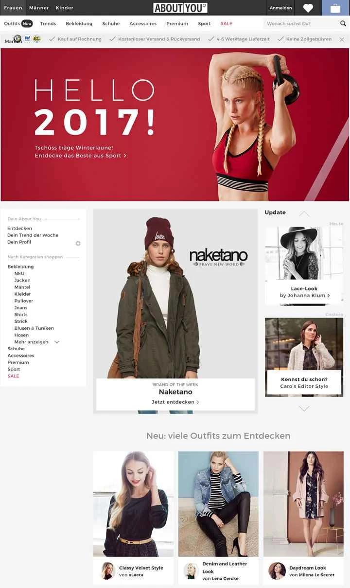 750以上のトップブランドが揃うスイスファッションオンライン：あなたについて