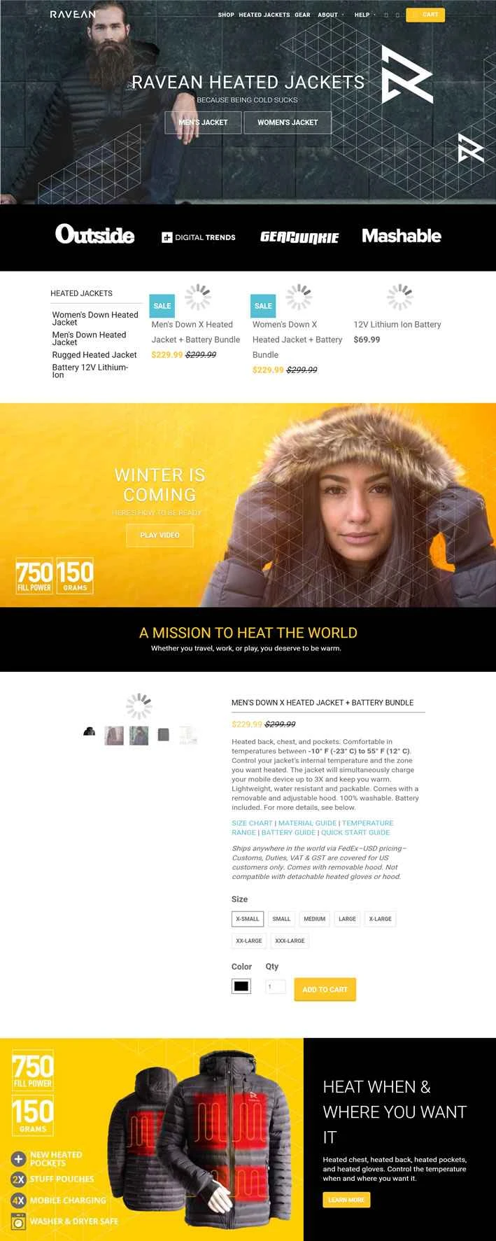 加熱ジャケット：RAVEAN