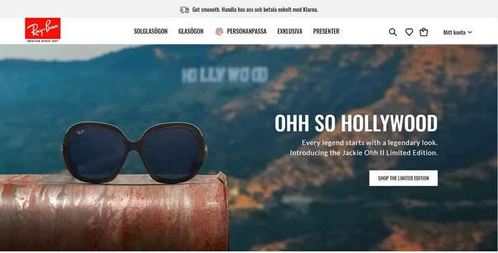Ray-Ban Sweden 公式サイト: 世界有数のサングラスブランド