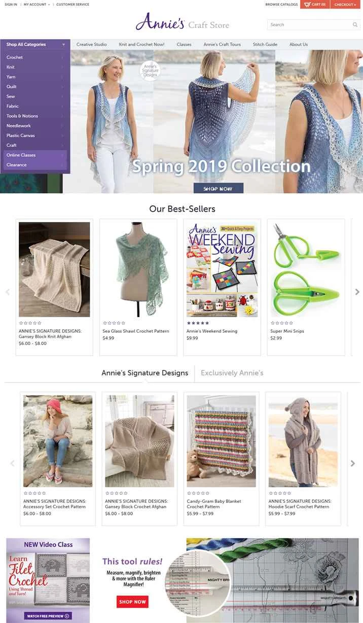 米国の手工芸品市場のリーダー、Annie's。