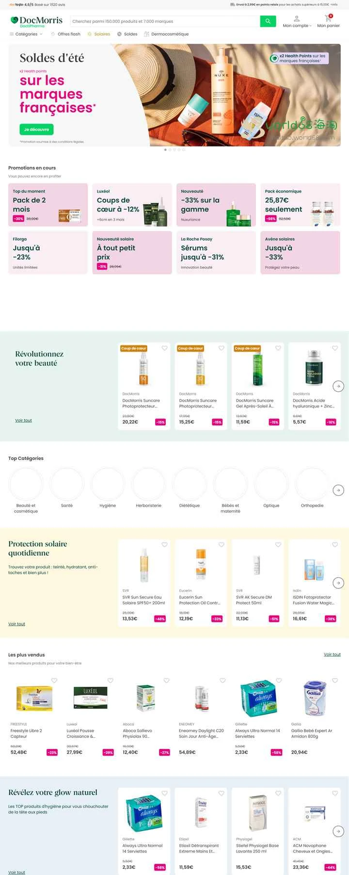 DocMorris France: ヨーロッパ最大のオンライン薬局および補完薬局