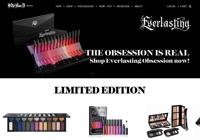Kat Von D Beauty 公式サイト: Kat Von D Beauty