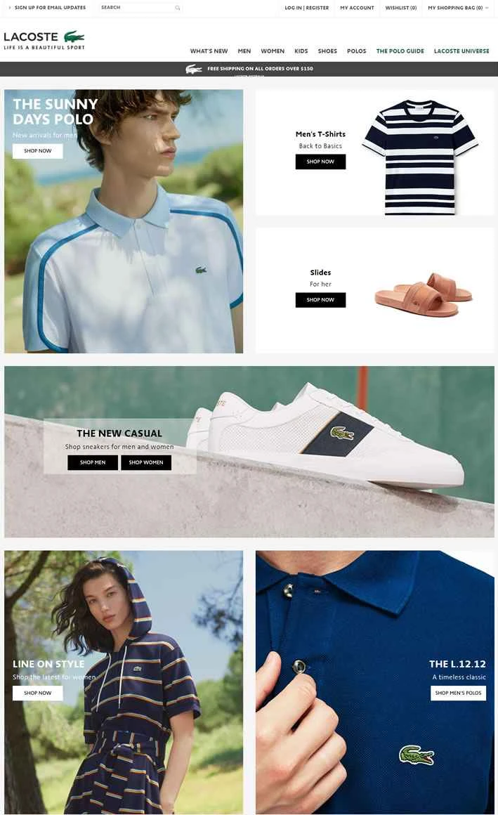 ラコステ オーストラリア公式サイト：アパレル、フットウェア、アクセサリー