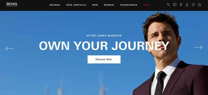 HUGO BOSS US公式サイト：世界的に有名なラグジュアリーブランド