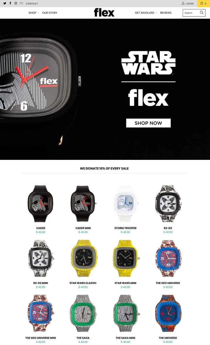 理由のある時計：フレックスウォッチ