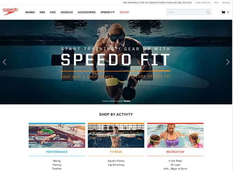 Speedo USA: オーストラリアの大手水着メーカー