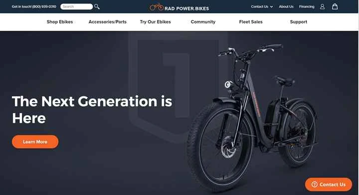 シアトルを拠点とする電動自転車会社：Rad Power Bikes