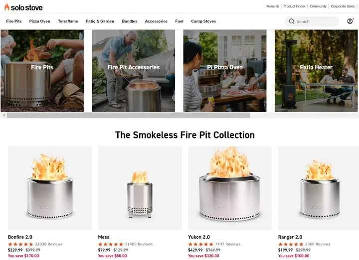 Solo Stove公式サイト：無煙焚き炉、ピザ窯、キャンプファイヤーストーブ