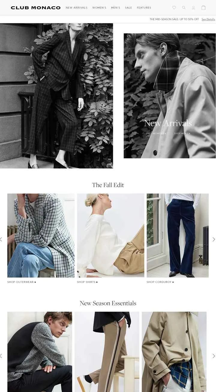 クラブモナコカナダ公式サイト：メンズ・レディースデザイナーズファッション