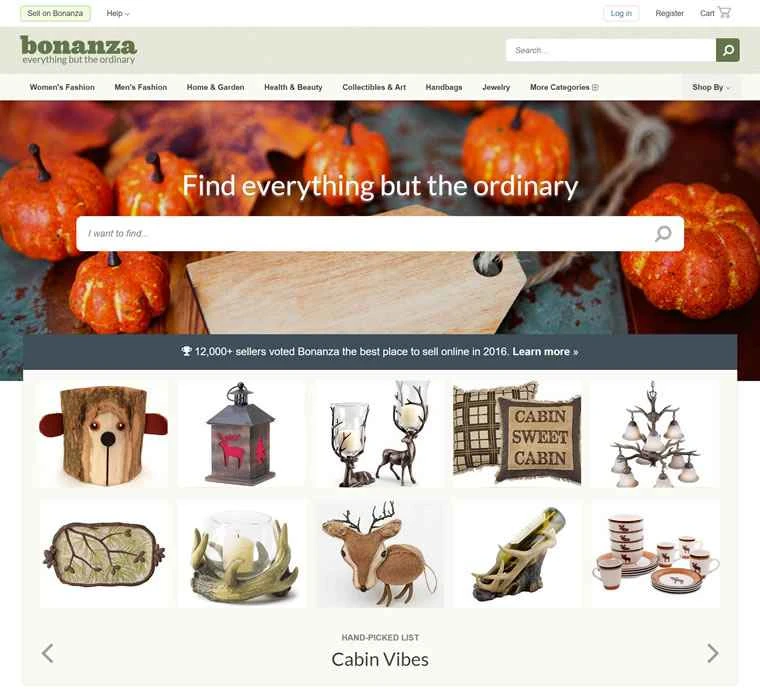 特別なものを見つけよう：ボナンザ