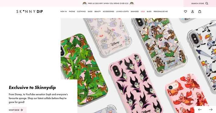 英国を代表するライフスタイルブランド、スキニーディップ・ロンドン