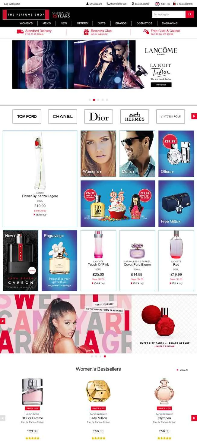 ザ・パフューム・ショップ（イギリス）