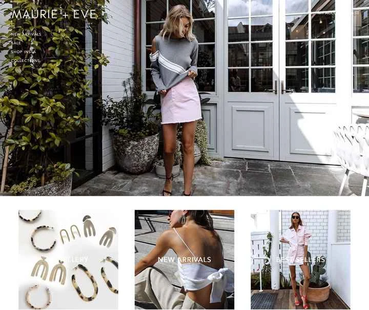 オーストラリアのニッチな衣料品ブランド：Maurie & Eve