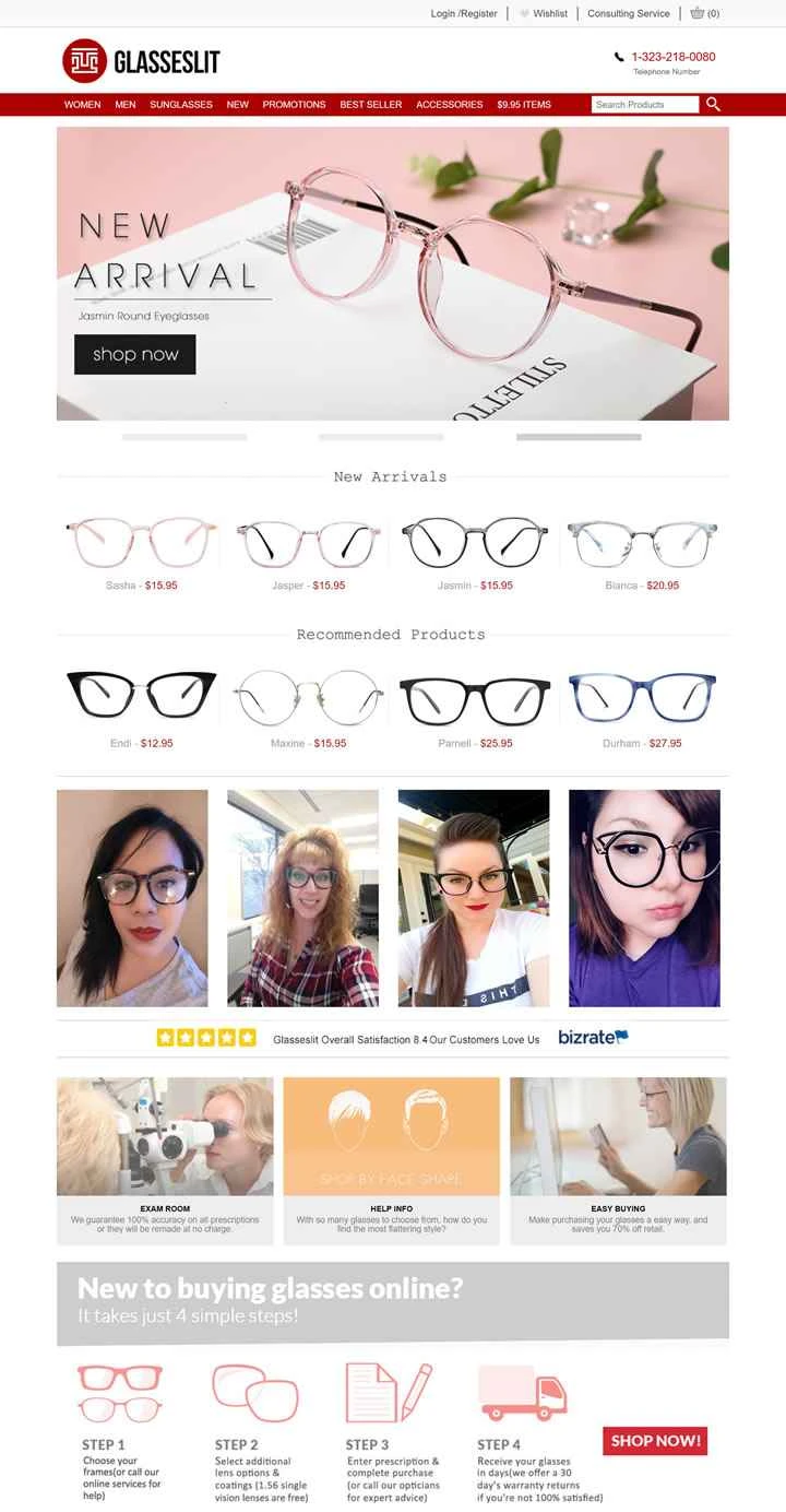 アジア最大級のアイウェア卸売業者および小売業者の 1 つである Glasseslit。