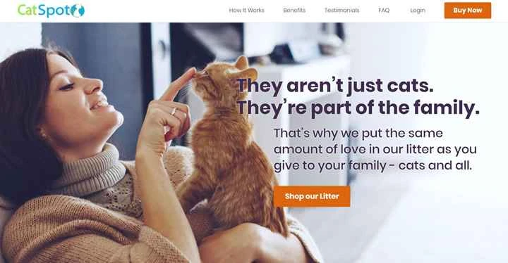 ココナッツ猫砂：CatSpot