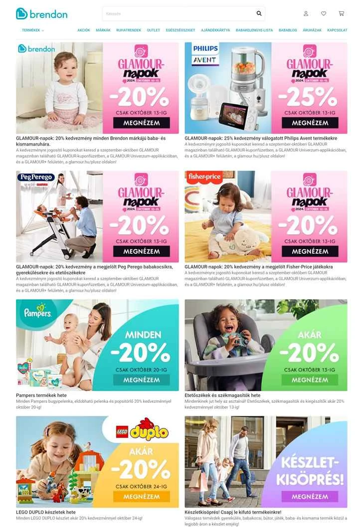 ハンガリーの大手ベビー用品店チェーン、ブレンドン