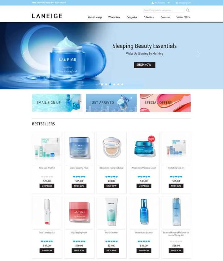 LANEIGE US オンラインストア: LANEIGE スリーピングマスクやその他の製品をご購入いただけます。