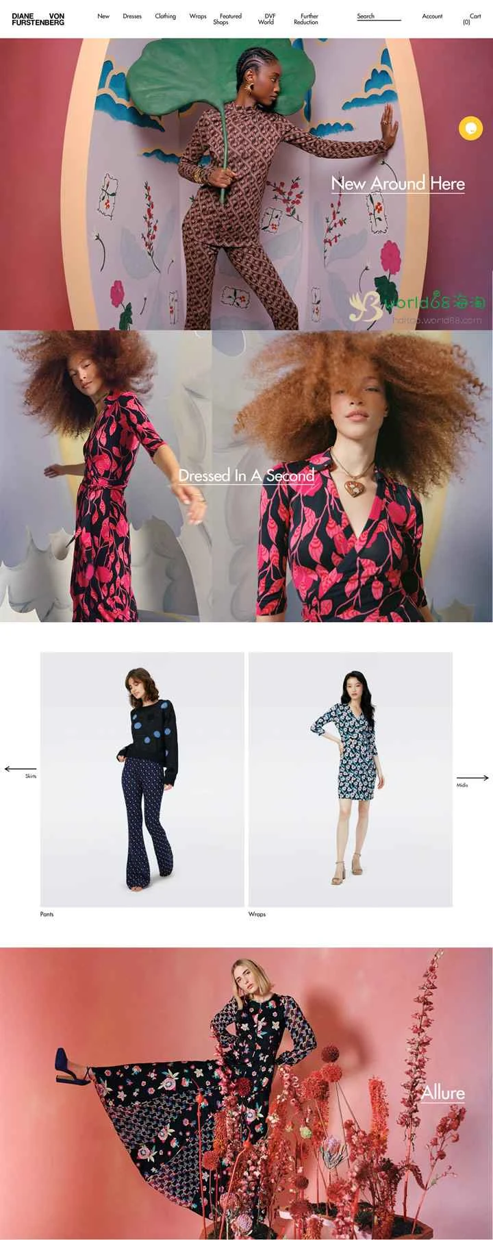 DVF香港公式サイト：アメリカのファッションブランド