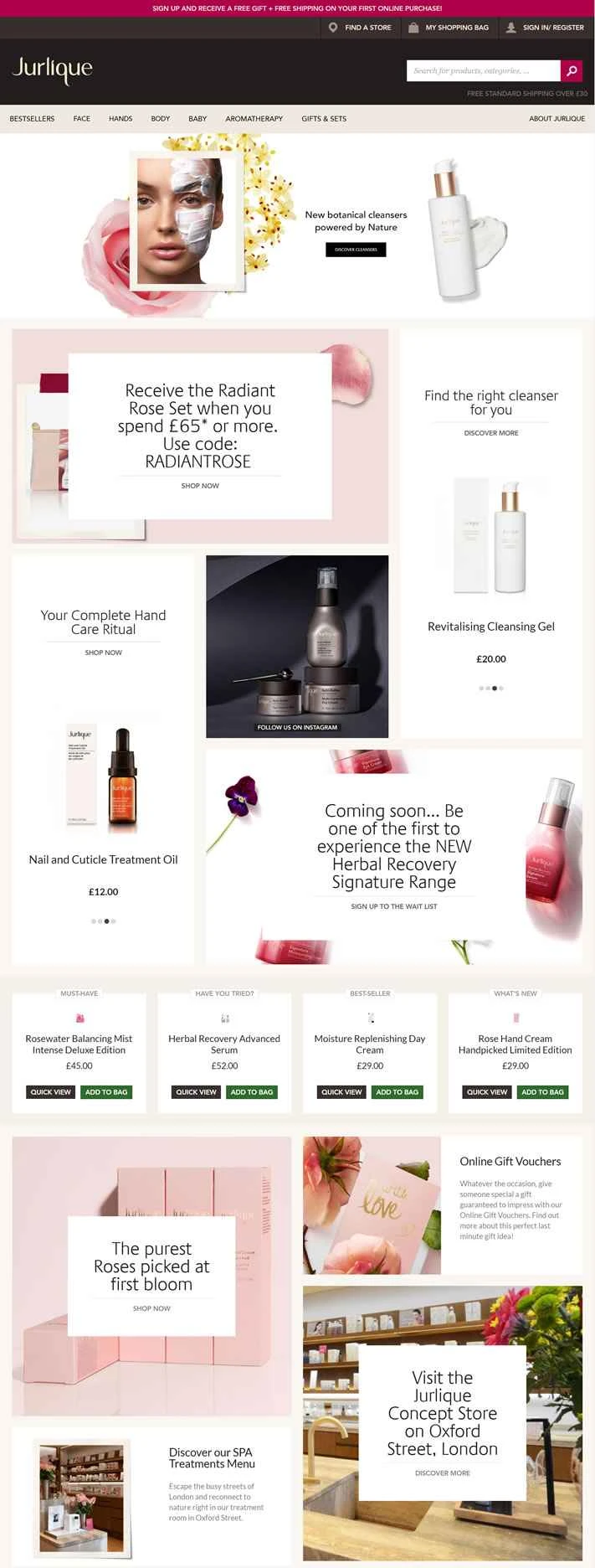 Jurlique UK公式サイト：オーストラリアのナチュラルスキンケア