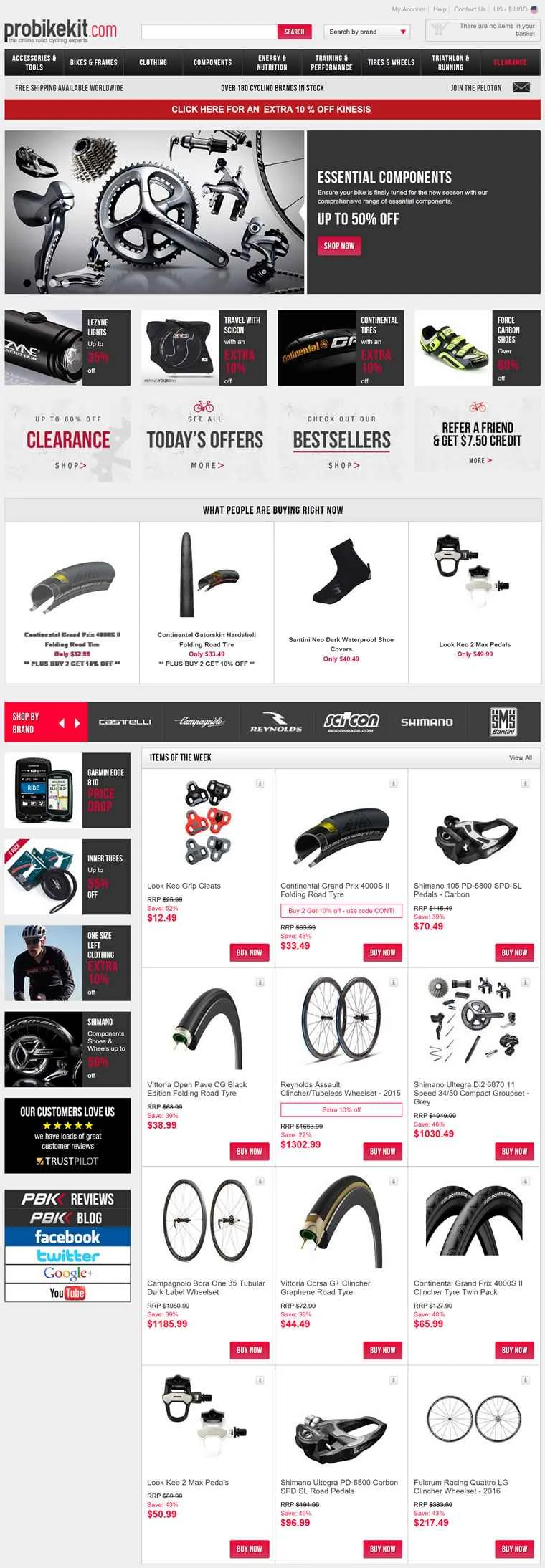 ProBikeKit US公式サイト：バイクキット、ランニング＆トライアスロンキット