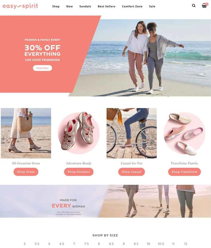 イージースピリット公式サイト：アメリカンカジュアルフットウェアのトップブランド